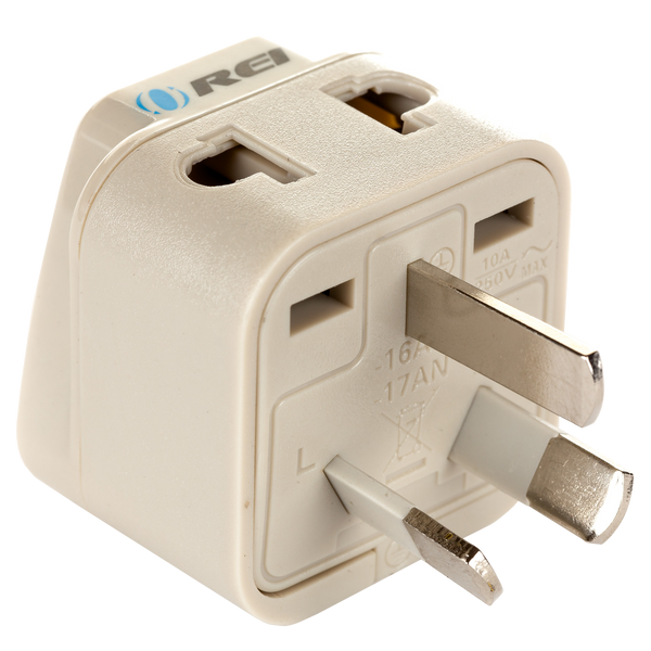 Universal Travel Adapter Plug Compact Safe Grounded Perfect for Cell Phones  Laptops Camera EU UK US AU