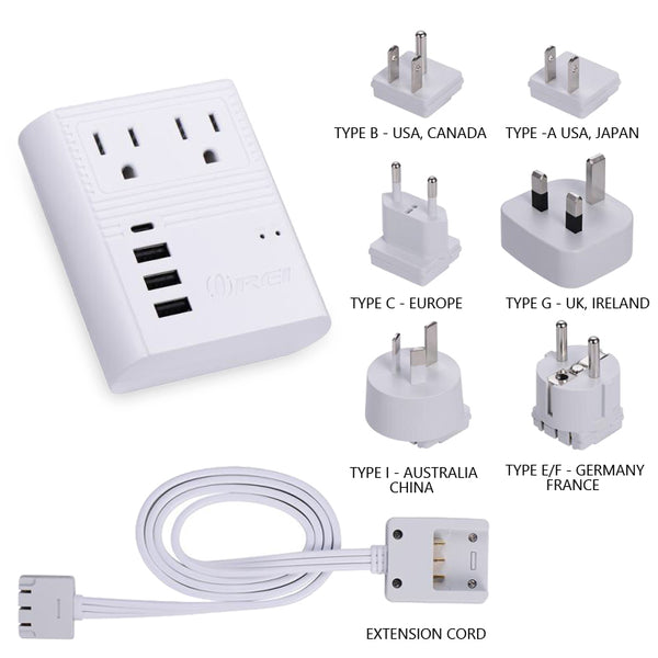 Electrical outlet - adapter - charger socket - China/USA / Japan to France  / EU.